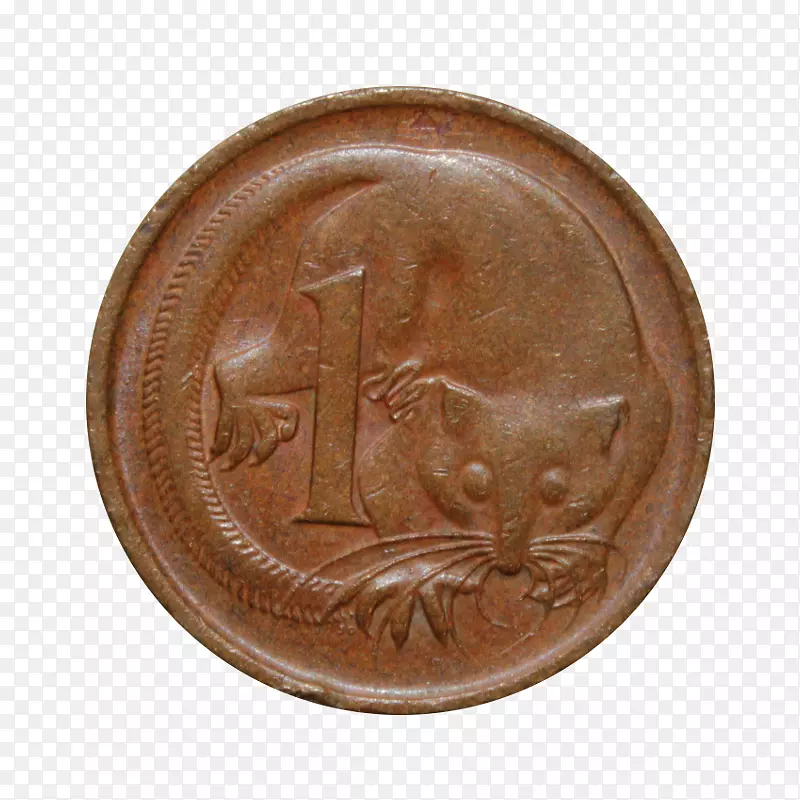 铜质硬币雕刻奖章