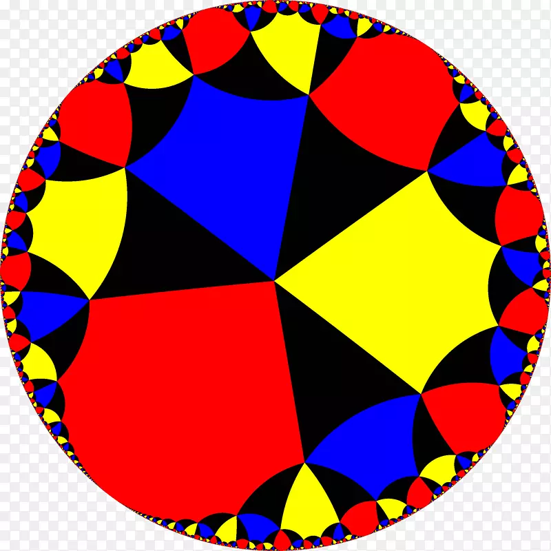 圆对称点图案-圆