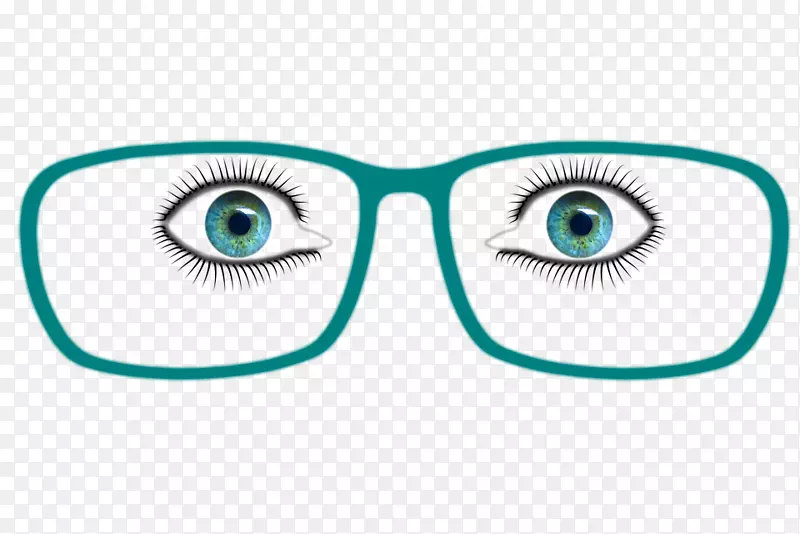 眼镜绘制视力近视眼眼镜