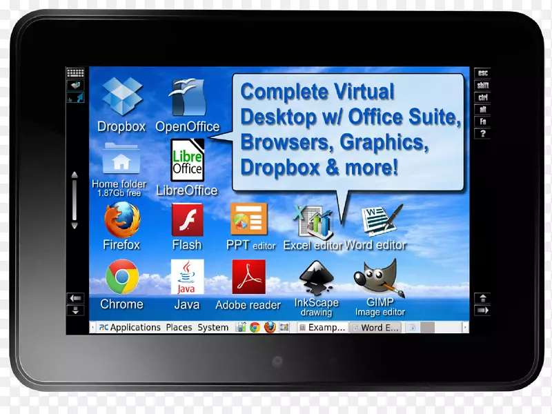 Kindle Fire HD Fire HDX Android LibreOffice-Android