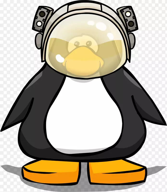 俱乐部企鹅岛护目镜剪贴画-企鹅