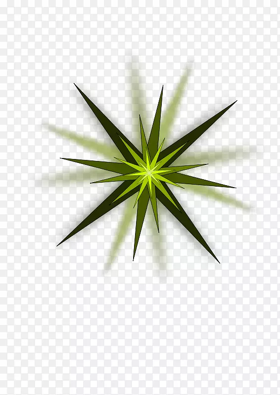 绿星电脑图标剪辑艺术明星