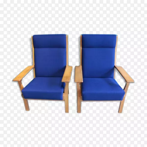 椅子钴蓝舒适-汉斯韦格纳