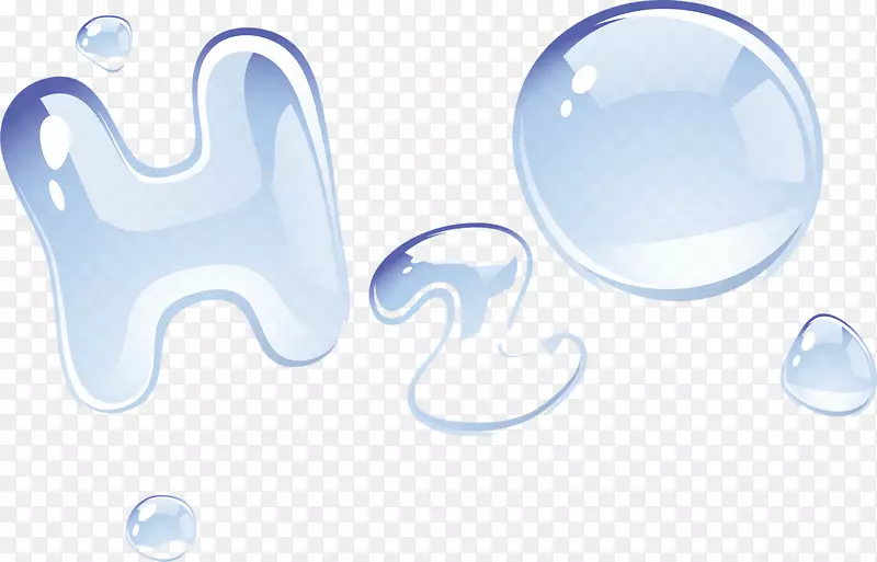 自来水硬水分子水足迹-水
