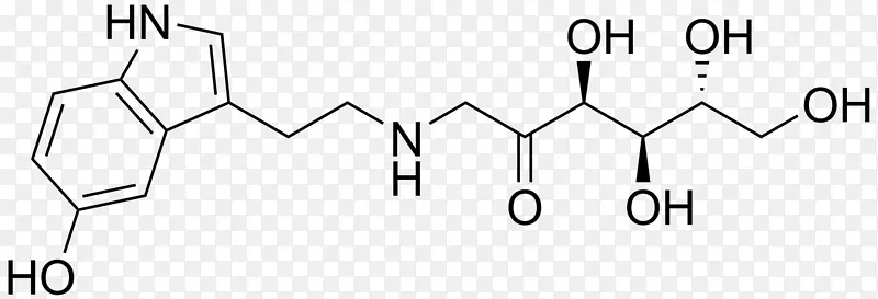 骨架配方化学化合物EDDS分子式-5-羟色胺