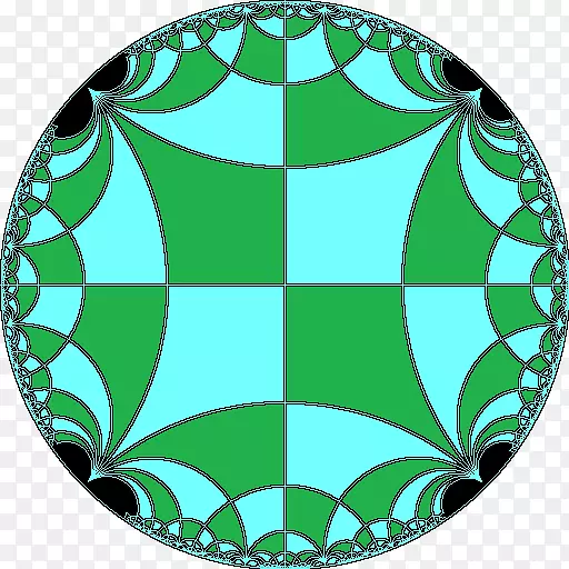 方形镶嵌菱形双面体几何学-平面