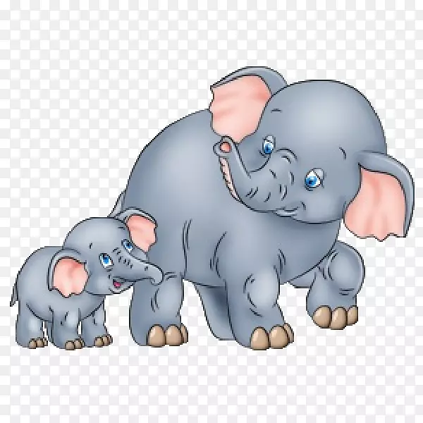 大象艺术绘画-婴儿游戏