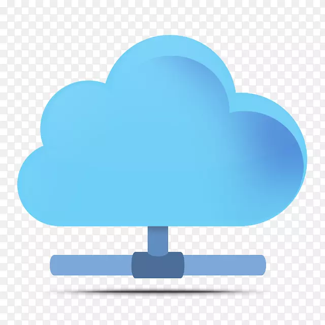 云计算云存储计算机图标web托管服务剪辑艺术云计算