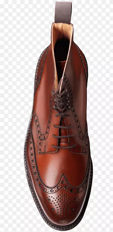 布罗格鞋德比鞋Crockett&Jones靴子-固特异焊缝