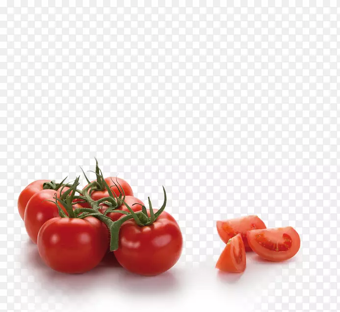 李子番茄灌木丛辣椒素食料理-番茄