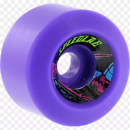 车轮紫色滑板-紫色