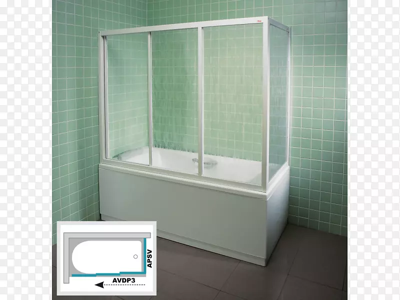 浴缸拉瓦克玻璃塞内奥S.A.浴室-浴缸