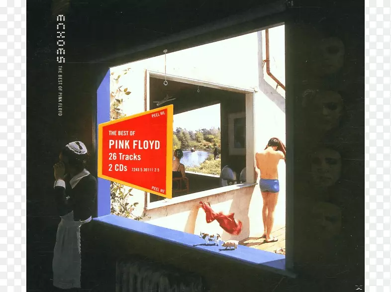 回声：最好的粉红色弗洛伊德：一只脚的门相册-最好的粉红色弗洛伊德一只脚在门上