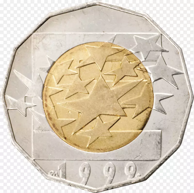 金属-2欧元纪念币