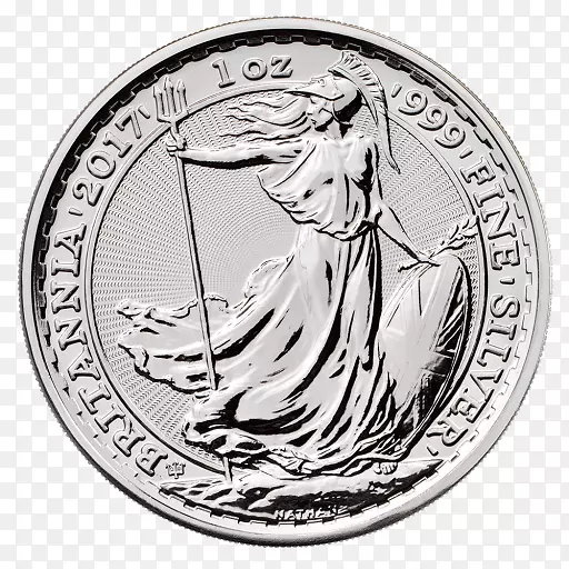 不列颠金币银币周年纪念银币