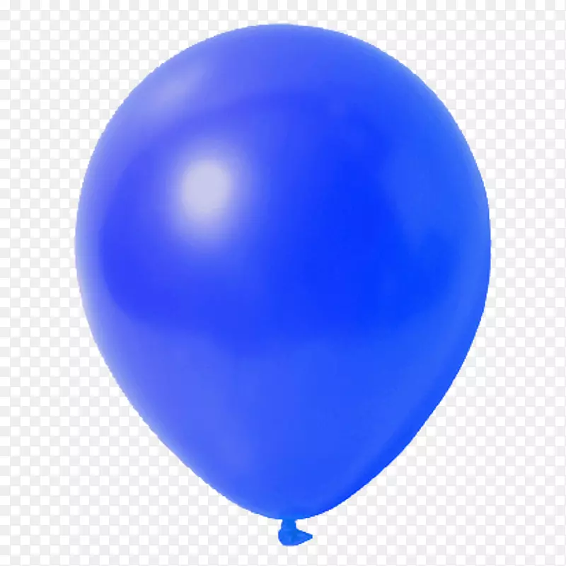 蓝色玩具气球红纸气球