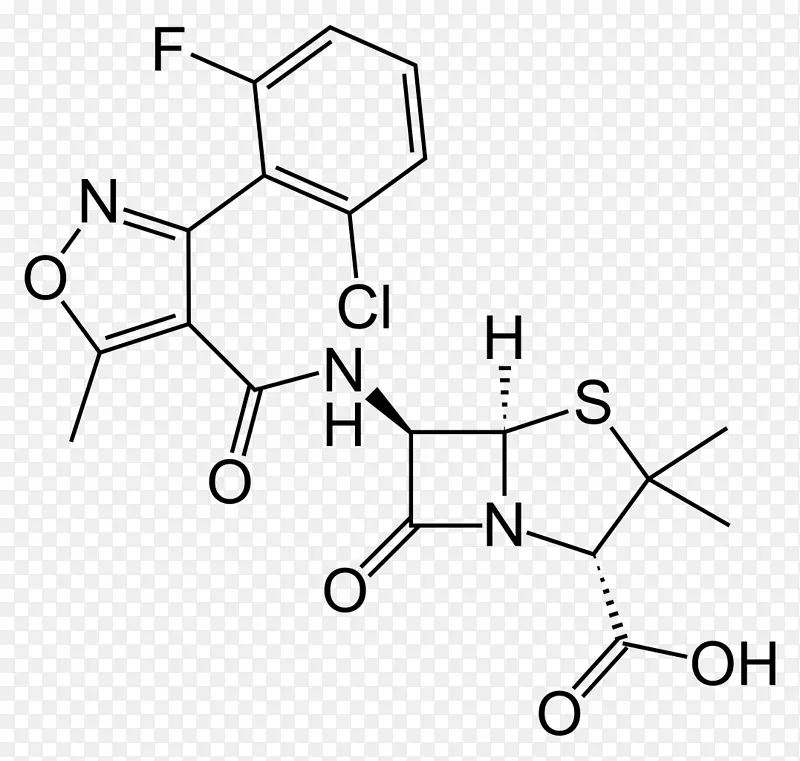 氟氯西林青霉素氨苄西林药物抗生素