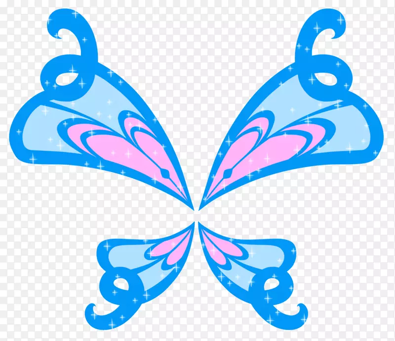 蝴蝶平面设计剪贴画-蝴蝶