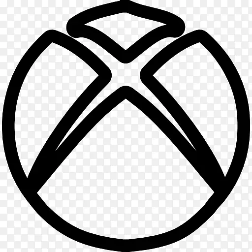 Xbox One控制器xbox 360控制器徽标剪辑艺术混合康索尔