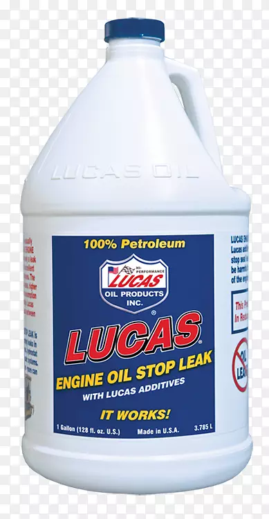 汽车机油合成油卢卡斯油添加剂-发动机油浇注