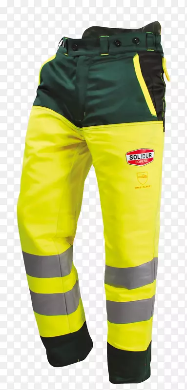 曲棍球防护裤和滑雪短裤服装个人防护设备.电锯安全服
