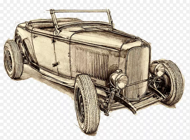 供儿童使用的古董车模型车小库珀车