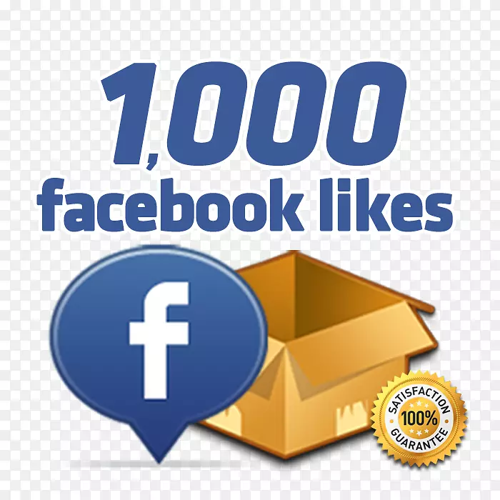 比如按钮Facebook，Inc.Tictail fansite-谢谢你的1000个赞