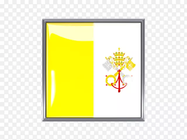梵蒂冈旗帜，长方形，麻省理工学院-旗帜