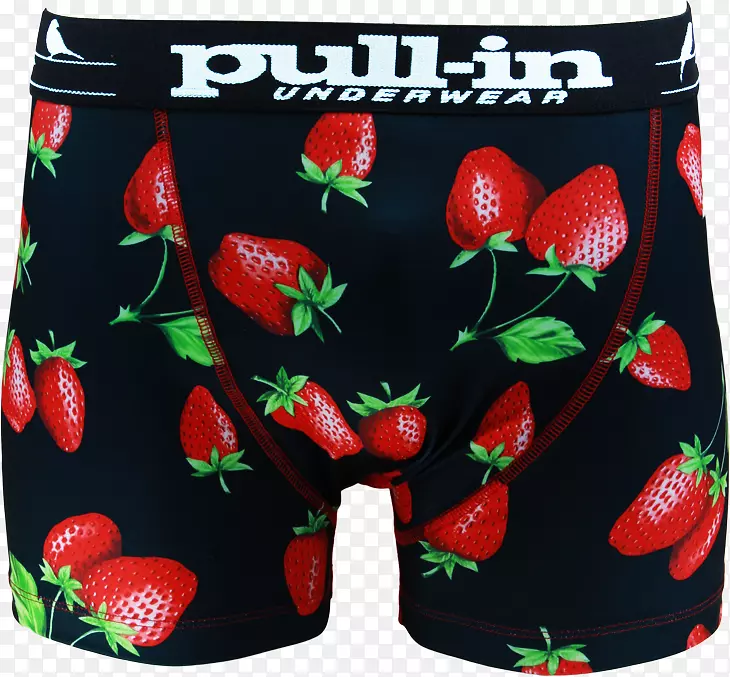 草莓内裤短裤泳衣-草莓
