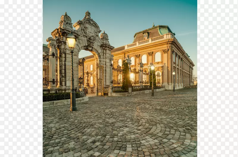 布达佩斯历史博物馆布达佩斯宫殿地标-欧洲城堡