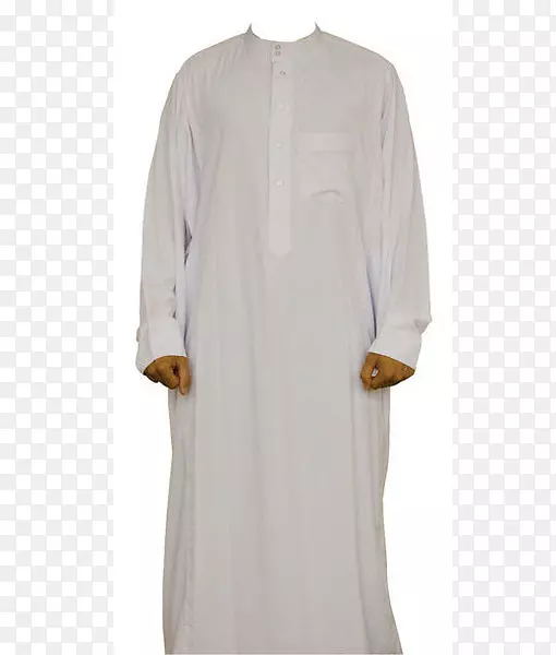 Qamis djellaba mecca White abaya