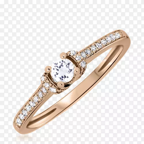 婚戒订婚戒指纸牌钻石戒指