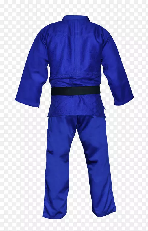 巴西Jiu-jitsu gi工作服蓝色和服