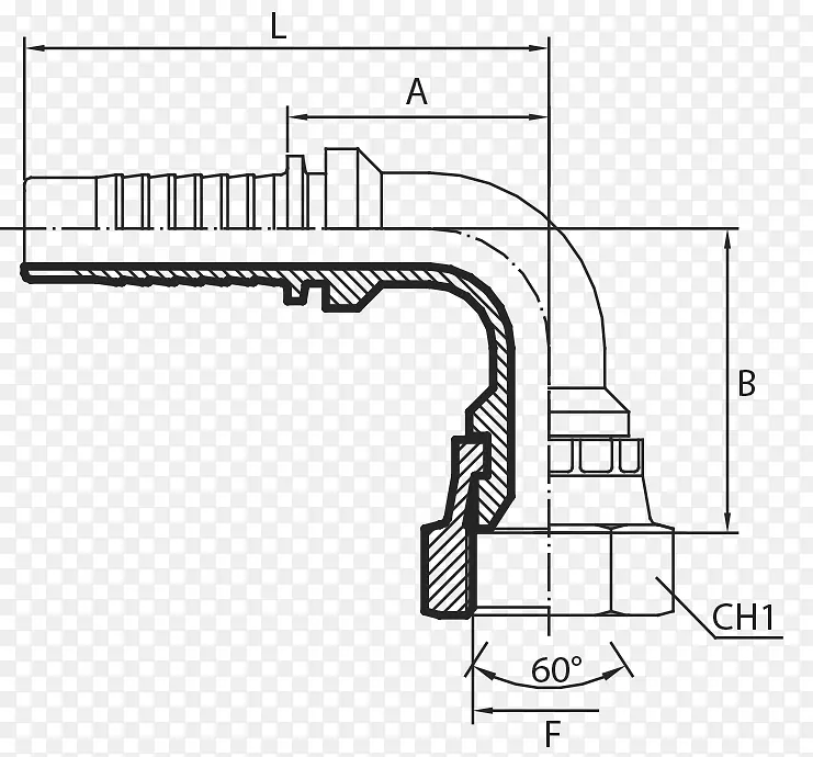 O形环技术拉拔软管连接流体管道和管道配件.JIC管件