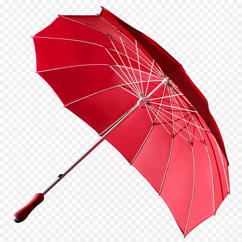 雨伞心雨红色礼品伞