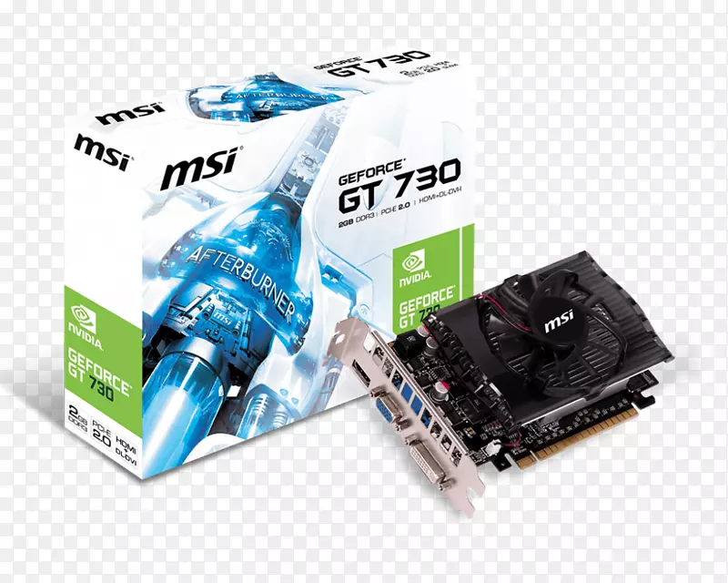 显卡和视频适配器NVIDIA GeForce GT 730微星国际GDDR 5 SDRAM