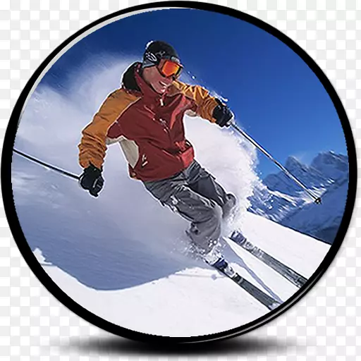 阿尔卑斯滑雪运动滑雪胜地2018年冬奥会-滑雪