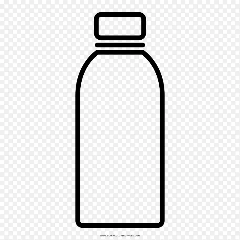 水瓶着色书绘图瓶