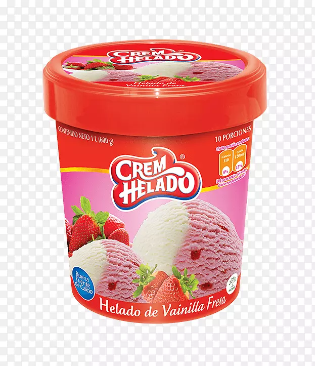 草莓那不勒斯冰淇淋冷冻酸奶-草莓