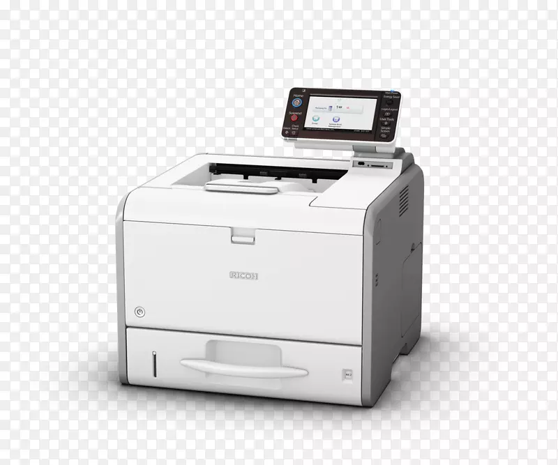 打印机理光-sp 4520 dn 1200 x 1200 dpi a4白色407310激光打印墨粉打印机
