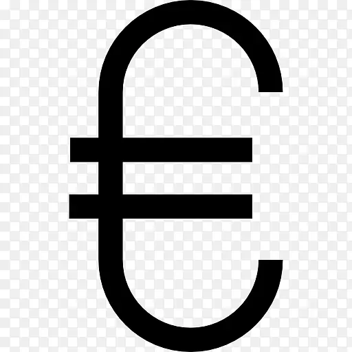 欧盟计算机图标-欧元