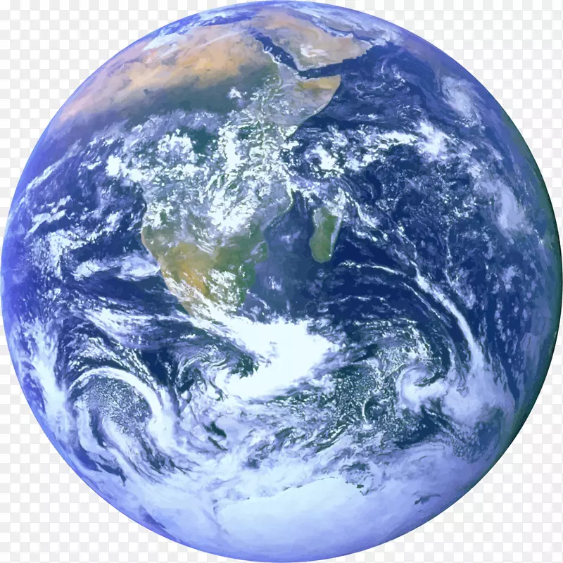 蓝大理石地球阿波罗17号剪贴画地球