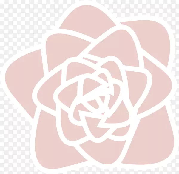 电脑图标玫瑰剪贴画粉红珍珠