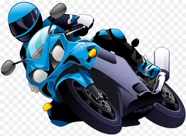 摩托车配件摩托车赛车剪贴画-摩托车