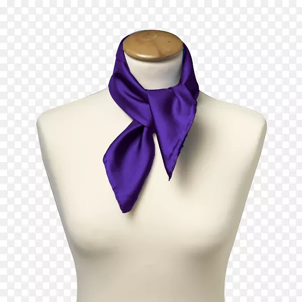 丝巾，领带，头巾，披肩.紫色