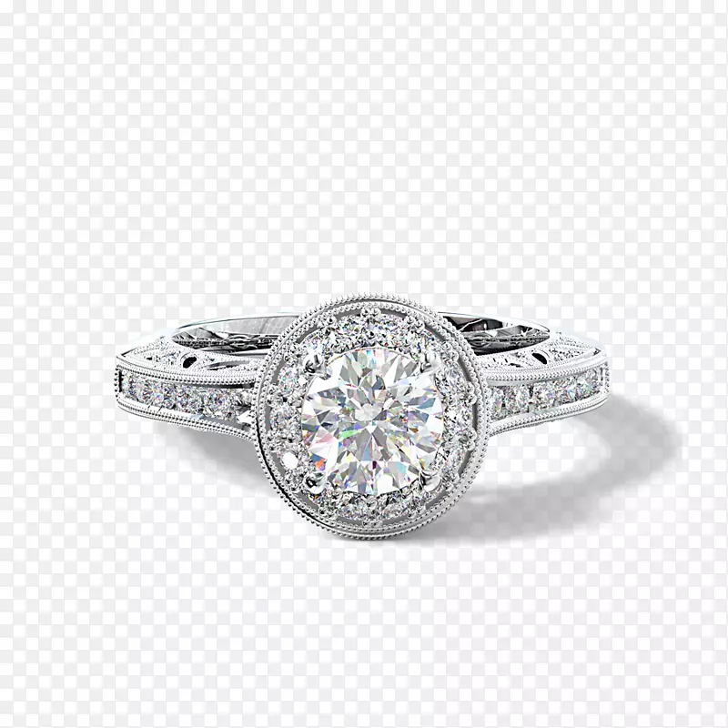 婚戒订婚戒指珠宝钻石珠宝模型
