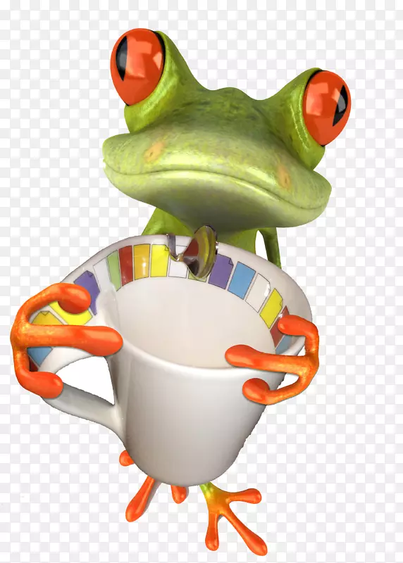 食用青蛙3D计算机图形桌面壁纸夹艺术青蛙