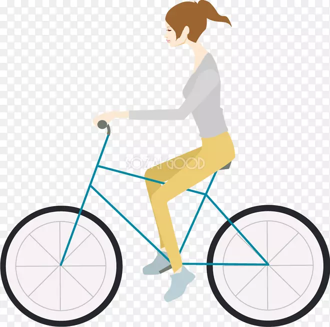 自行车框架自行车车轮道路自行车-ai.zip