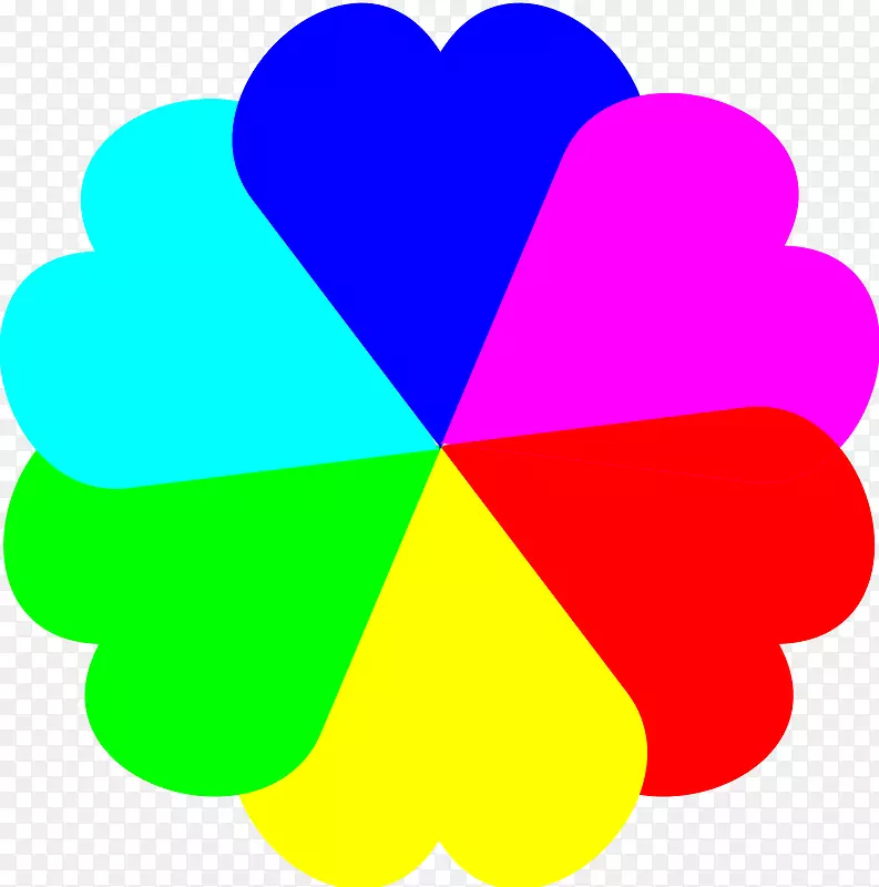 主页电脑软件彩色剪贴画.颜色谱