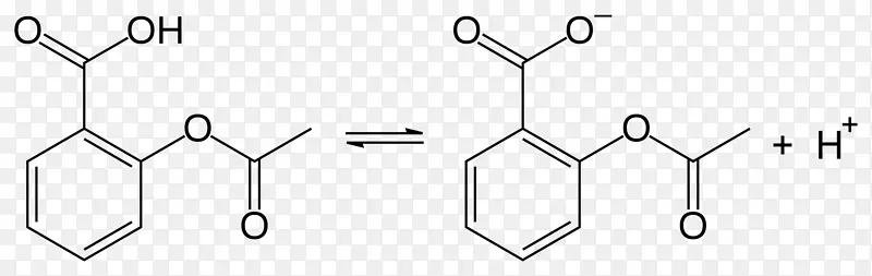 阿司匹林解离常数水杨酸
